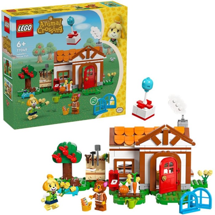 LEGO ANIMAL CROSSING ISABELLE VINE IN VIZITA 77049