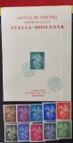 SV * STRAJA ȚĂRII +CARTON FILATELIC Match Football ROM&Acirc;NIA - ITALIA *11.VI. 1939, Sport, Nestampilat