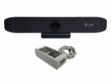 Poly Studio P15 &ndash; Bară video personală 4K &bdquo;all-in-one&rdquo; cu adaptor de curent alternativ