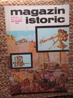 REVISTA MAGAZIN ISTORIC (SEPTEMBRIE, 1968) foto