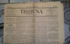 Ziarul TRIBUNA - Sibiu 1894 foto