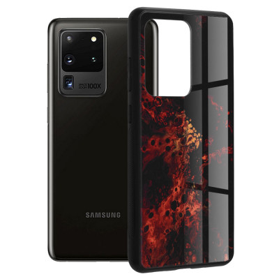 Husa Techsuit Samsung Galaxy S20 Ultra - Red Nebula foto