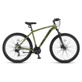 Bicicleta MTB Umit Solaris, 21 viteze, culoare kaki, roata 29&quot;, cadru din alumin... Cod:5295118000
