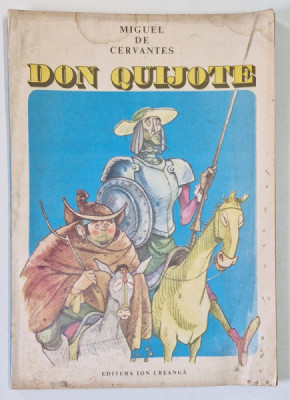 DON QUIJOTE de MIGUEL DE CERVANTES 1986 *PREZINTA HALOURI DE APA foto