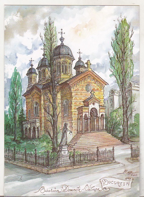 bnk cp Bucuresti - Biserica Domnita Balasa - necirculata