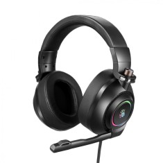 CASTI A4TECH Bloody gaming, cu fir, tip standard, utilizare multimedia (PC and more), microfon pe casca, 7.1 virtual sound, iluminare, negru, USB, &quot;G5