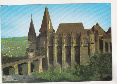 bnk cp Castelul lui iancu de Hunedoara - Vedere - Rombach 50/3/72 - circulata foto