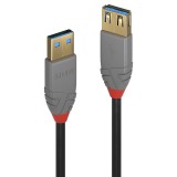 Cablu Lindy 2m USB 3.2 Type Ext Anthra