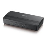 SWITCH ZYXEL, GS-108SV2, porturi Gigabit x 8, managed carcasa plastic, &quot;GS-108SV2-EU0101F&quot; (timbru verde 2 lei)