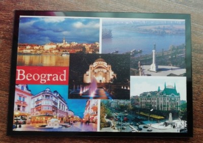 D5 - Magnet frigider - tematica turism - Serbia 1 foto