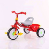 Tricicleta pentru copii Yuebei cu cosulet - Rosu, Generic