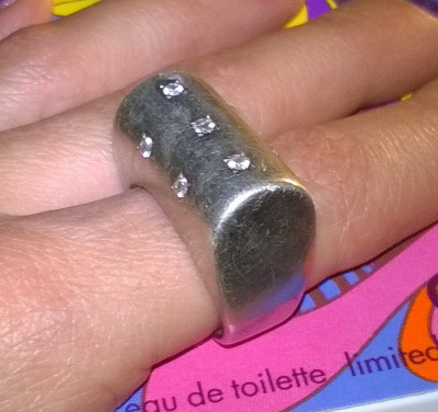 argint 925 ! , inel deosebit masiv cu zirconii foto