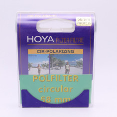 Filtru HOYA 58 mm PL-CIR Pitch 0.75 polarizare circulara