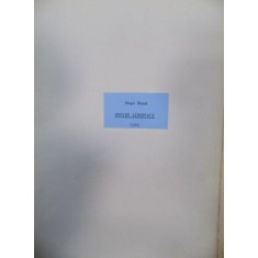 SASA PANA ,PENTRU LIBERTATE , MANUSCRIS SEMNAT, 1950