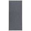 Covor Gri Captare Murdarie 100x250cm Intrarea/Hol, Antialunecare, Usor de Curatat