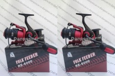SET 2 Mulinete WindbBlade FOLK Feeder RED RE6000 8 rulmenti tambur Long Cast