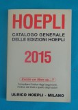 Catalogo generale delle edizioni Hoepli ( catalogul editurii Hoepli )