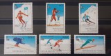 Ciad 1979 sport Olimpiada de iarna Lake Placid 1980 serie 6v Neștampilata