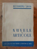 Nuvele si articole- Alexandru Sahia