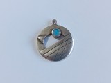 Pandant agint cu opal #1865
