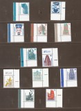 GERMANIA 1987-1993 ATRACTII TURISTICE 52 TIMBRE NESTAMPILATE SI STAMPILATE