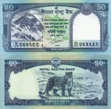 Nepal 50 Rupii 2019 UNC Bancnota Straina Asia - Colectie Numismatica