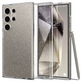 Cumpara ieftin Huse pentru Samsung Galaxy S24 Ultra, Spigen Liquid Crystal Glitter, Crystal Quartz