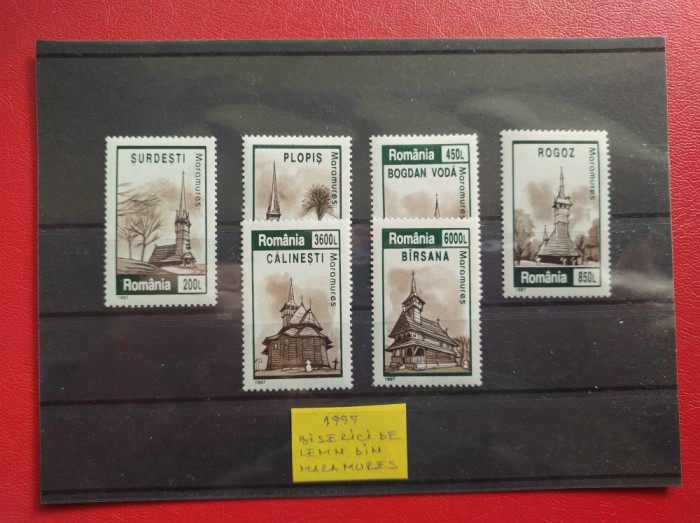 1997 - BISERICI DE LEMN DIN MARAMURES