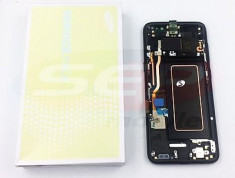 LCD+Touchscreen cu Rama Samsung Galaxy S8 G950F BLACK original foto