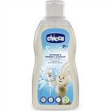 Detergent, Chicco, Sensitive, pentru Biberon si Vesela Bebelusului, fara Parfum si Coloranti, 0+ Lun