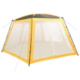 vidaXL Cort de piscină, galben, 660x580x250 cm, material textil 93044