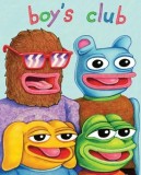 Carte comică Boy's Club de Matt Furie, cu Pepe the Frog - Umor negru, Stoner