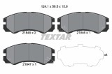 Set placute frana TEXTAR 2184501