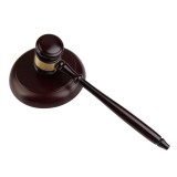 Cumpara ieftin Ciocan Masonic din Lemn cu Stativ &ndash; Simbol al Autorității și al Perfecționării