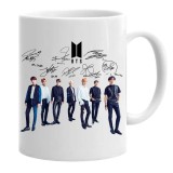 Cana alba personalizata bts army trupa kpop, INOVATIX&reg;. 330 ml, Oem