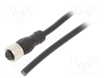 Cablu M12 PIN 5 drept 6m PVC mamă ABB foto