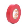 Banda izolatoare Hoff, rosu, 20 m x 0.15 mm x 18 mm