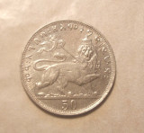 Cumpara ieftin ETIOPIA 50 MATONAS 1931, Africa