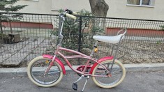 Bicicleta copii Pegas Strada mini2, cu 3 viteze, pentru 8-14 ani