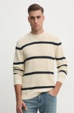 Pepe Jeans pulover de bumbac CAIRO culoarea bej, light, PM702444