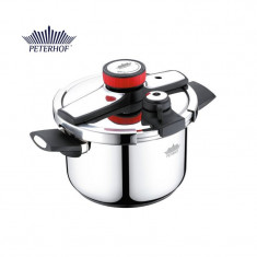 PETERHOF PH-15827 Oala presiune inox cu interior granit 6 L foto