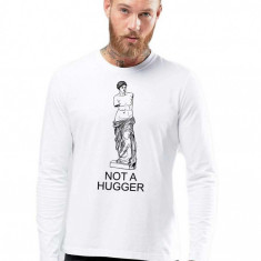 Bluza barbati alba - Not a hugger - L