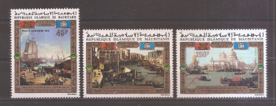 Mauritania 1972 - Campania UNESCO &amp;bdquo;Salvați Veneția&amp;rdquo;, PA, MNH foto