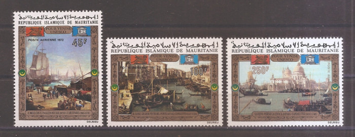 Mauritania 1972 - Campania UNESCO &bdquo;Salvați Veneția&rdquo;, PA, MNH