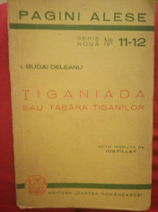 Tiganiada sau Tabara tiganilor, I. BUDAI DELEANU, editie de Ion Pillat foto