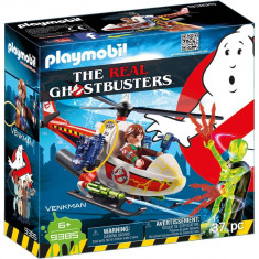 Playmobil Ghostbuster - Venkman si elicopter foto