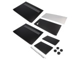 Carcasă rack 19&quot; 4U neagră TEKO, stand de montare Standard, 307mm
