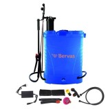Cumpara ieftin Pompa de Stropit cu Baterie 16L + Actionare Manuala vermorel electric cu acumulator 8AH , Bervas B7487