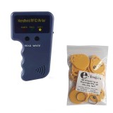 Set copiator carduri si taguri RFID 125 KHz, cu scriere pe T5577, albastru si