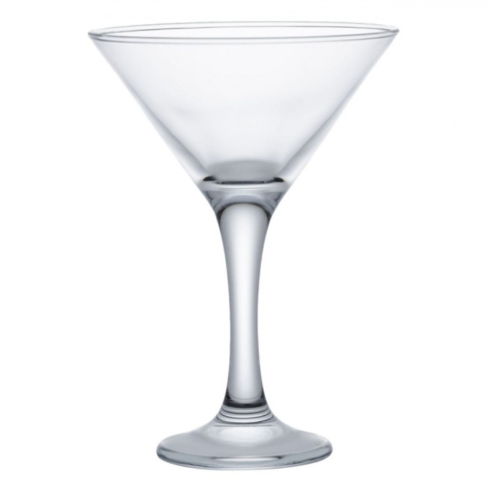 Pahar Cocktail, Model Clasic, Capacitate 175ml, Sticlă Transparentă, Diametru 10.5cm, &Icirc;nălțime 15cm, Potrivit Pentru Mașina de Spălat Vase și Cuptorul